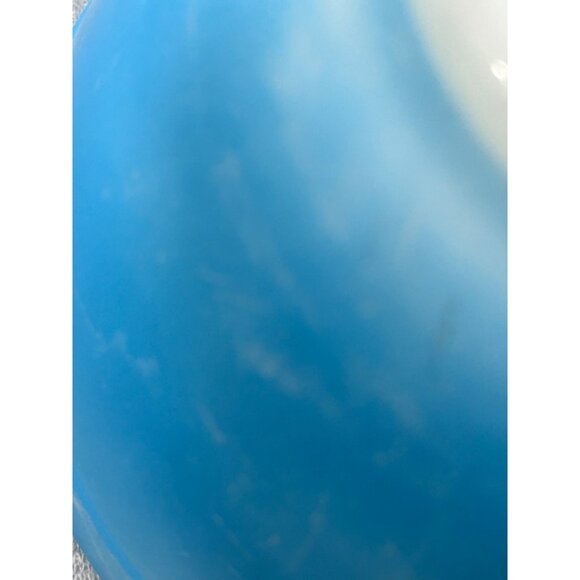 Pyrex Small Blue Mixing Bowl Classic Round Glass Ovenproof and Microwave - Picture 5 of 5